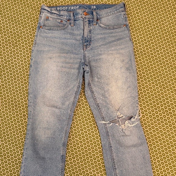 JCrew Demi Boot Crop Jean Size 28 - Picture 3 of 3